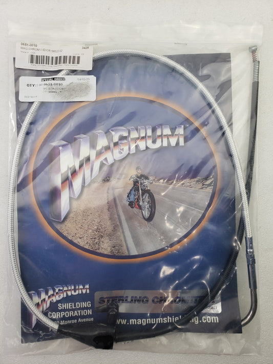Magnum 0651-0010 / 3428 Sterling Chromite II Braided Idle Cruise Cable 38-1/4"0