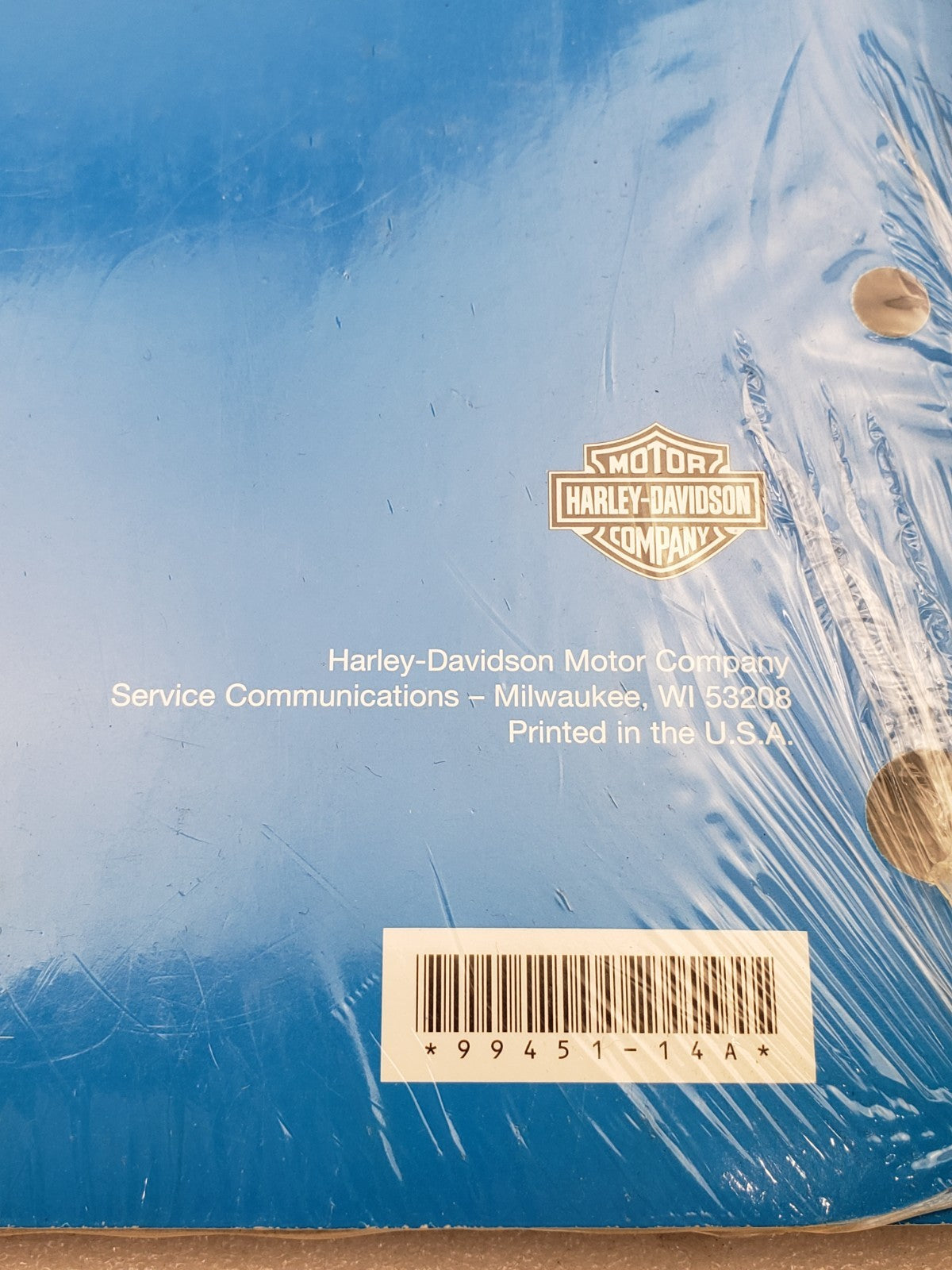 Genuine OEM Harley-Davidson 99451-14A Parts Catalog for 2014 Sportster Models5