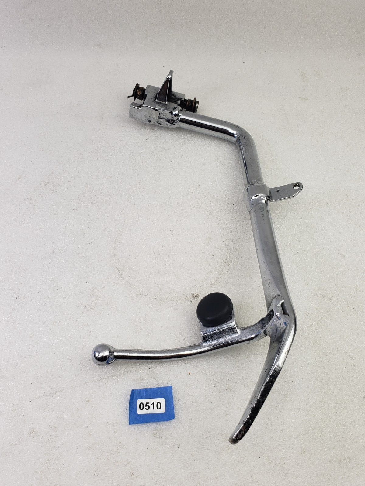 Harley-Davidson 50087-07A Chrome Jiffy Kick Stand for 2007-17 Softail Models0