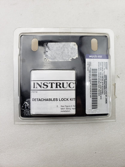 Genuine Harley-Davidson 90300087 Multi-Fit Locking Detachables Latch Set Chrome3