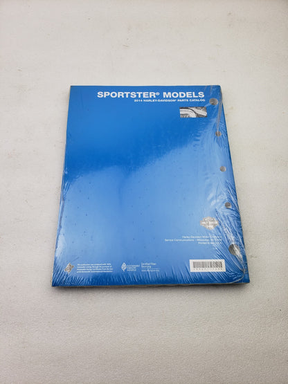 Genuine OEM Harley-Davidson 99451-14A Parts Catalog for 2014 Sportster Models4