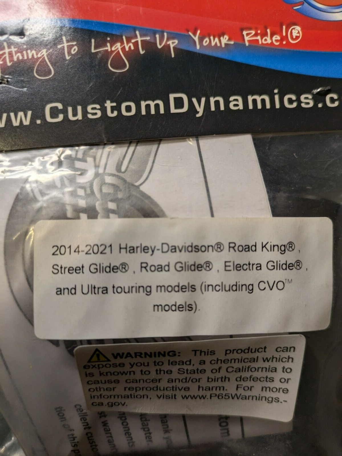 Custom Dynamics For Harley 14 21 Touring MPR BCM RUN/TURN/BRAKE 2050 01993