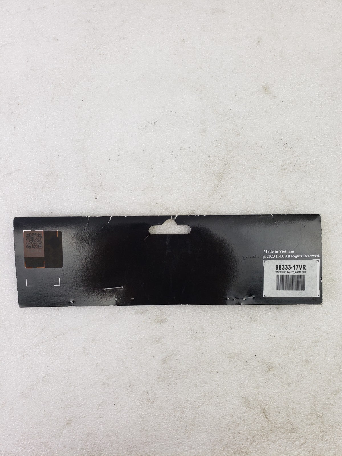 Harley-Davidson 98333-17VR Replacement Visor Matte Black for HJC H27 3/4 Helmet2