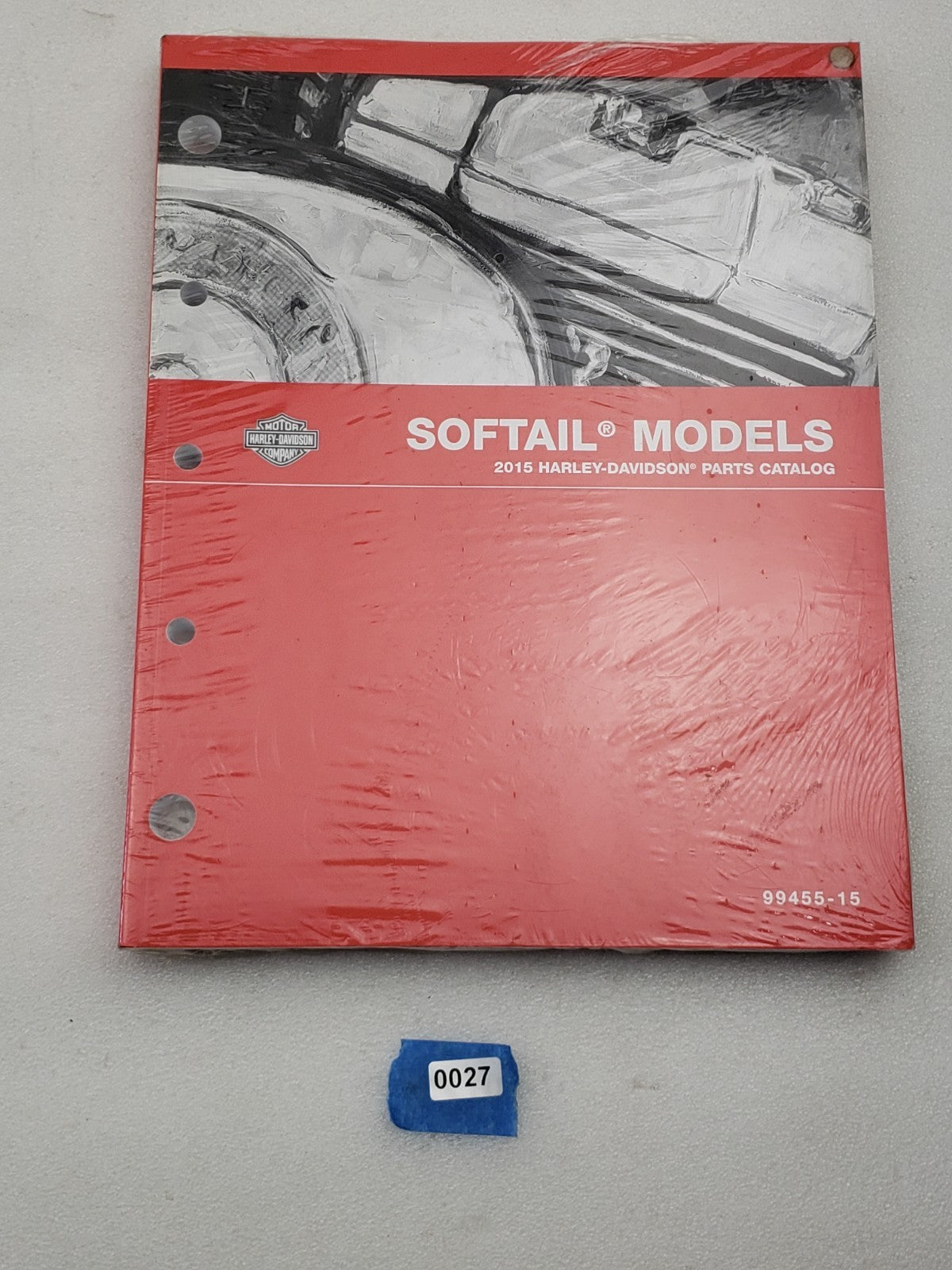 Genuine OEM Harley-Davidson 99455-15 Parts Catalog for 2015 Softail Models0