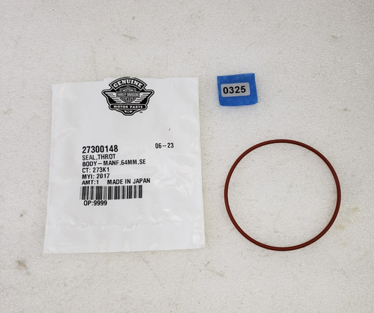 Harley-Davidson 27300148 Screamin' Eagle 64mm Throttle Body Intake Manifold Seal0