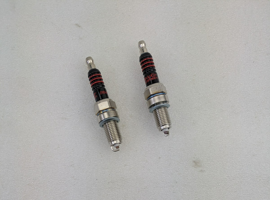 Drag Specialties 2103-0197 Pair Spark Plugs For Harley-Davidson 2002-2017 VROD0