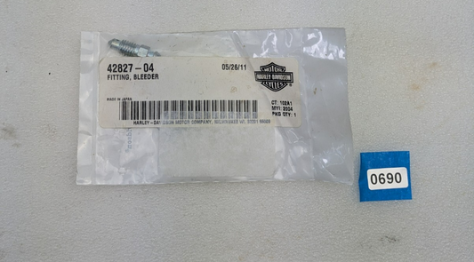 OEM Genuine Harley 2004 Up XL Softail Brake Caliper Bleeder Screw 42827-040