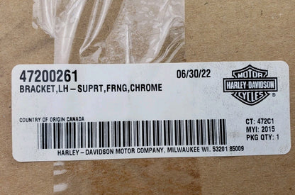 Harley-Davidson 47200261 LH Fairing Support Bracket for 15-24 Road Glide Models1