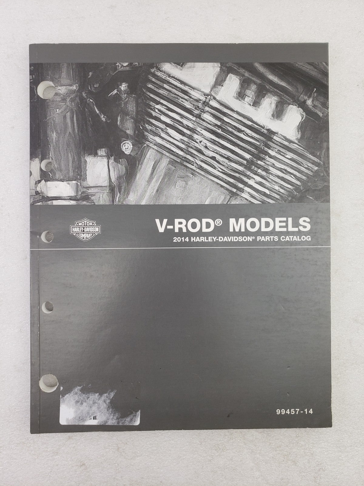 Harley-Davidson 2014 V-Rod Models Parts Catalog Official Manual Book 99457-140