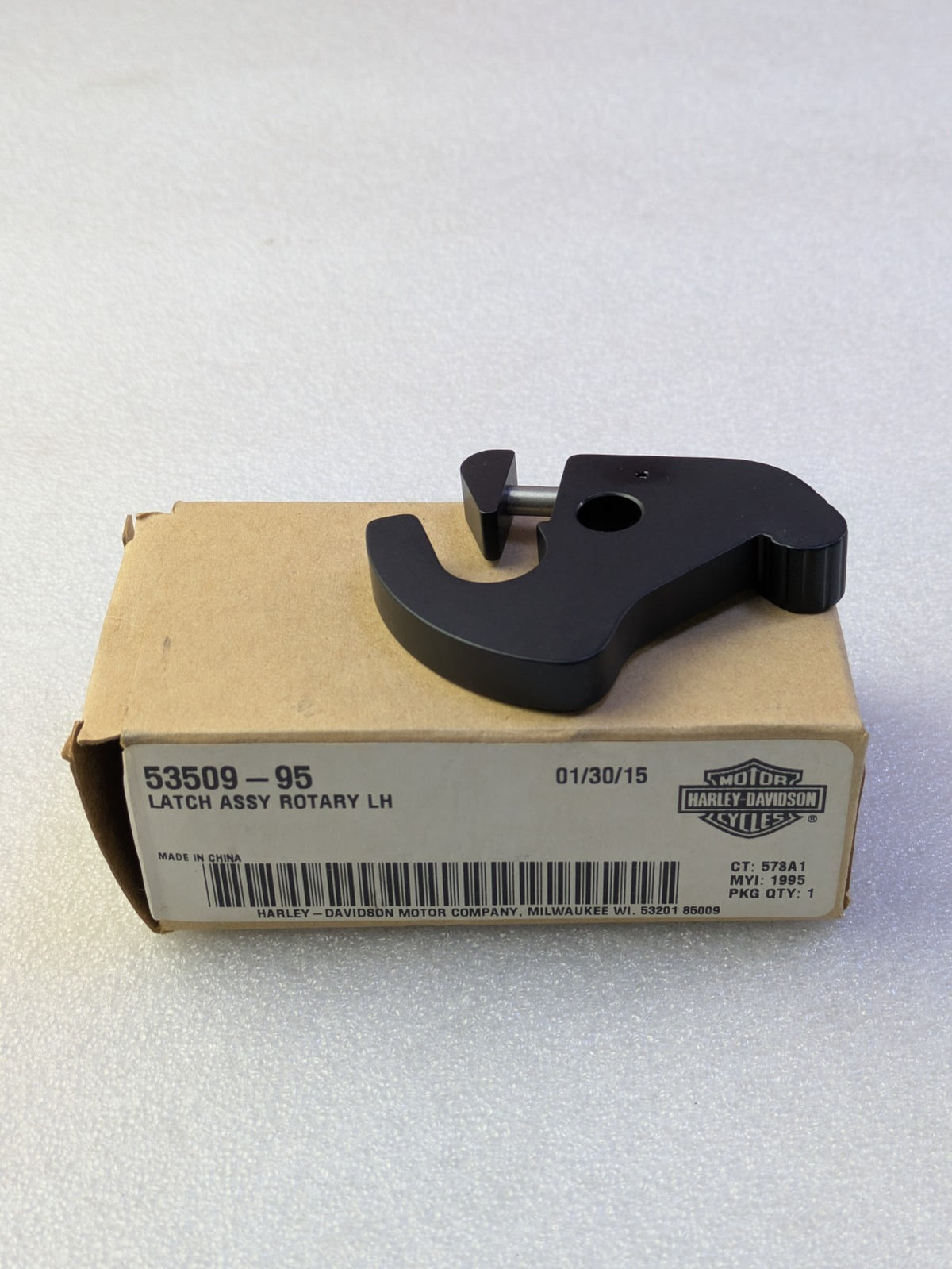 Genuine Harley-Davidson Left Sissy Bar LH Quick Detach Latch Assembly 53509-956