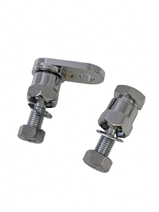 Front Turn Signal Mount Set Chrome Big Twin & Sportster Replaces Harley 68185-000