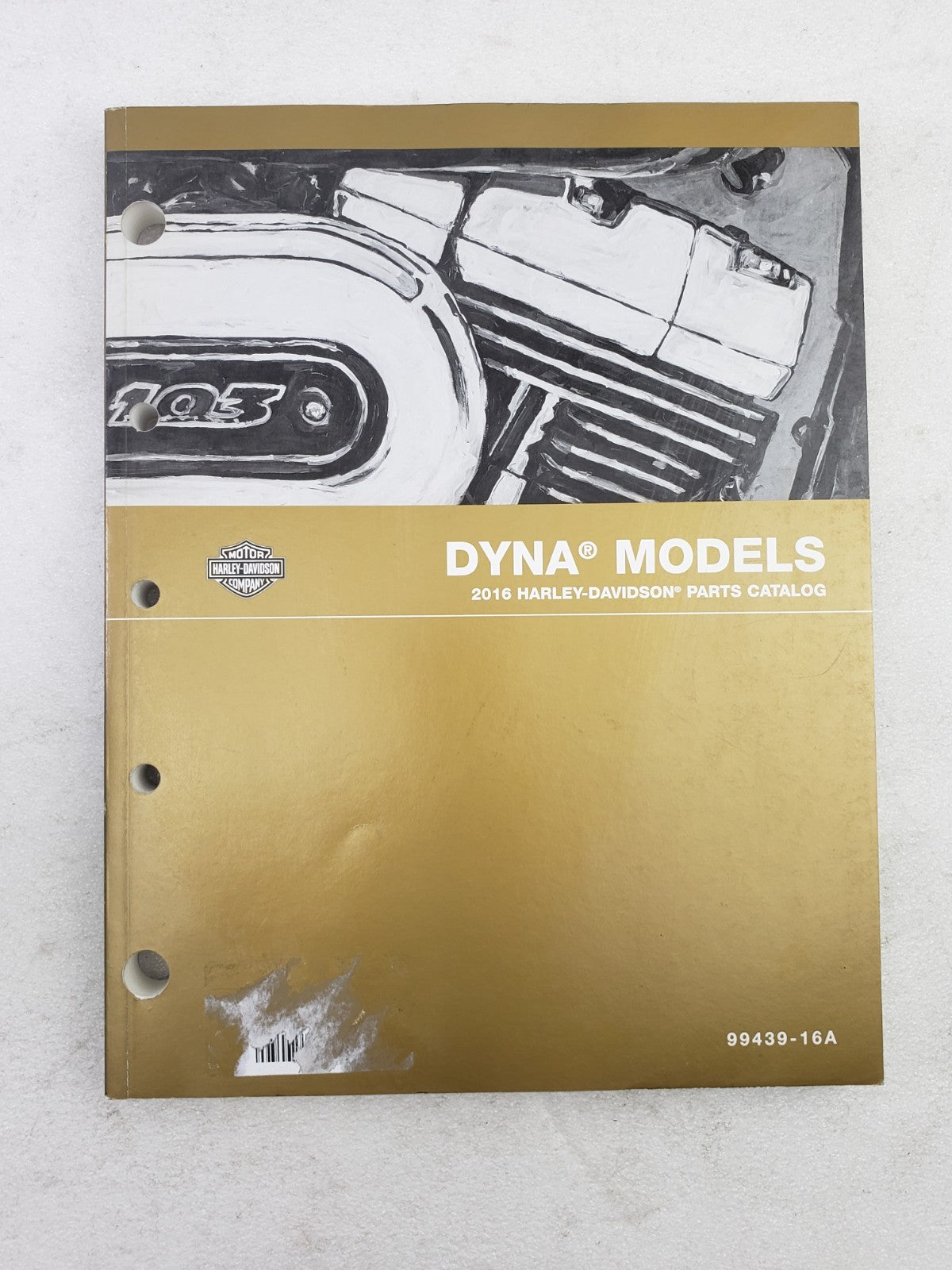 Harley-Davidson 2016 Dyna Models Parts Catalog Official Manual Book 99439-16A0