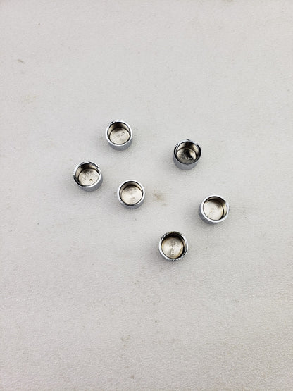 Genuine Harley-Davidson 43881-96 Chrome Finish 1/2" Hex Bolt Cover Kit Pack of 69