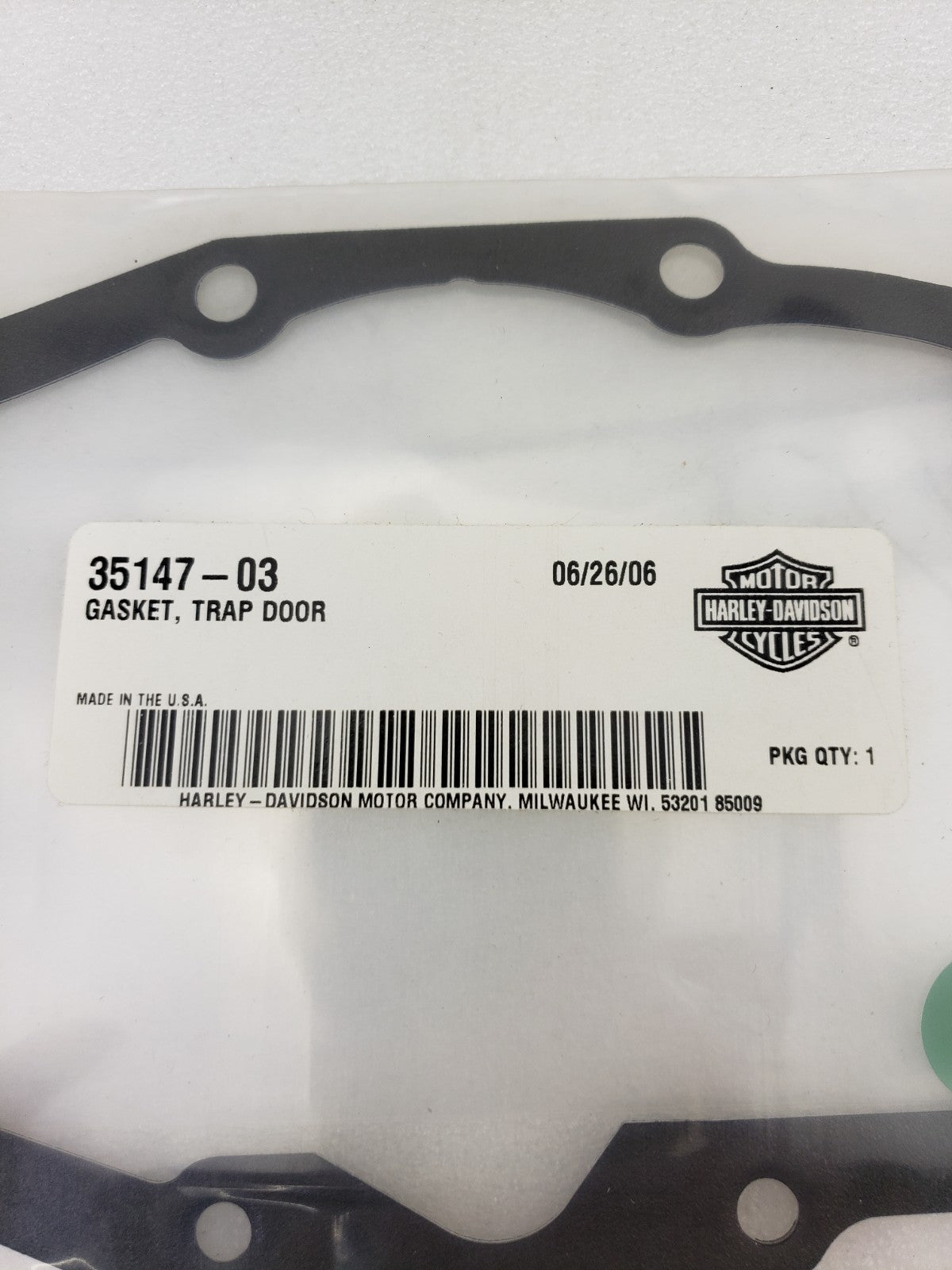 Harley-Davidson 35147-03 Trap Door Transmission 6 Speed Screamin' Eagle Gasket3