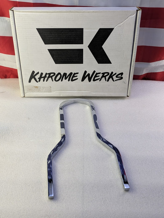 Khrome Werks Mini Low Boy Sissy Bar Mount Dyna Softail Harley-Davidson 1501-06400