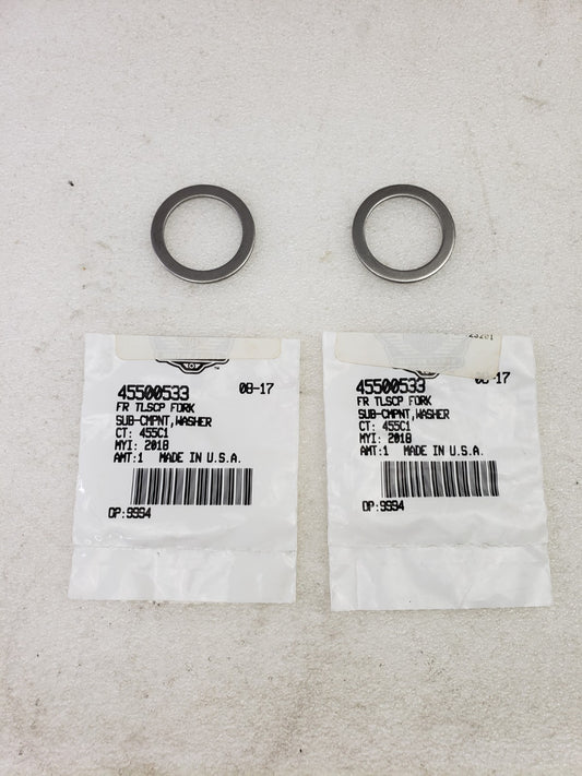 Harley-Davidson 45500533 Telescopic Fork Washer For 18-26 Softail Models 2-Pack0